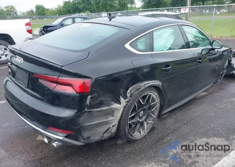 2018 Audi S5 3.0T Premium Plus from USA, damaged, VIN WAUB4CF59JA038921